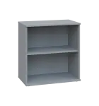 TN 2 - 7N kancelářská skříň, nika, 750x720x400, šedá